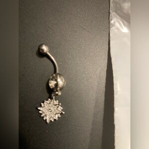4/$25 Belly button ring. Dangle style.NWOT. See pictures for design details
